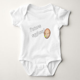 Future Egghead Baby Bodysuit