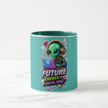 Future Energy mug ⚡ Cyber Rebel Coffee Cup