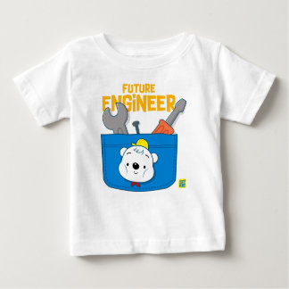 Future Engineer 2 Cute Bear for baby Baby T-Shirt