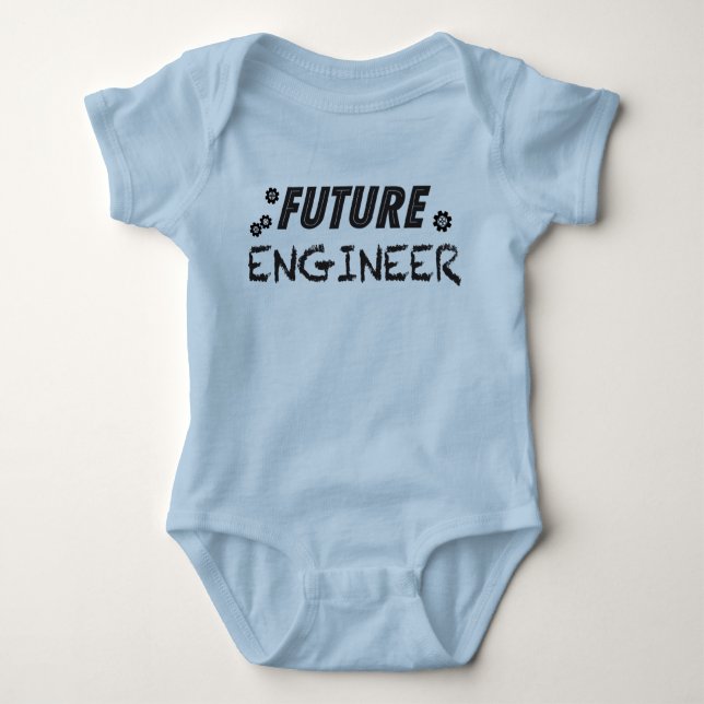 Future Engineer Baby Bodysuit (Front)