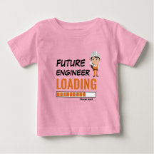 Future Engineer Loading Pink Funny Make Your Own