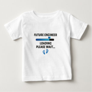 Future engineer Loading  Please Wait...,baby gift  Baby T-Shirt