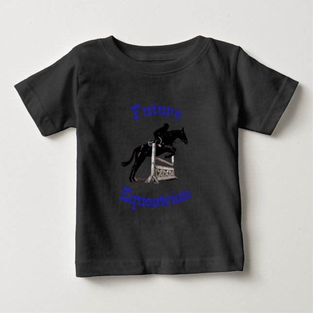 Future Equestrian Kid's Baby T-Shirt (Front)