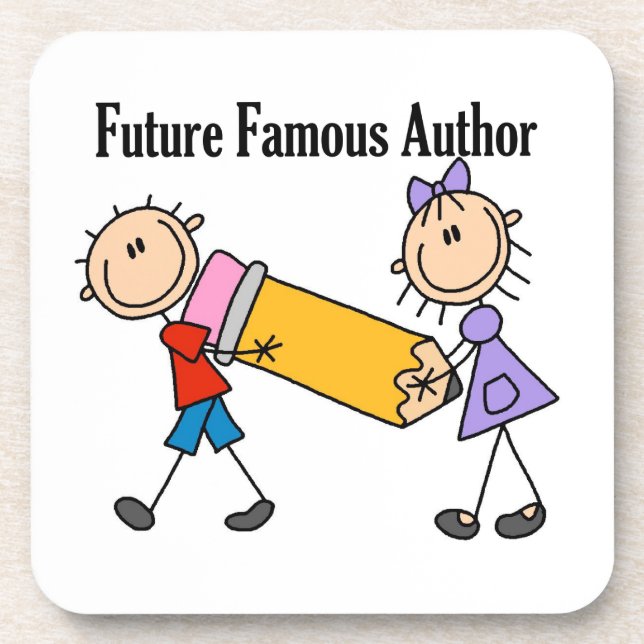 Future Famous Author Coaster (Front)