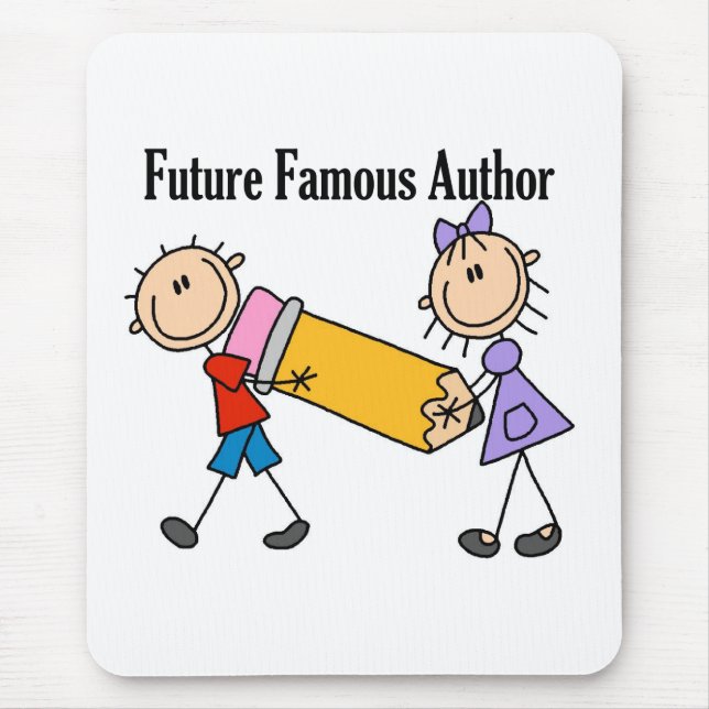 Future Famous Author Mouse Pad (Front)