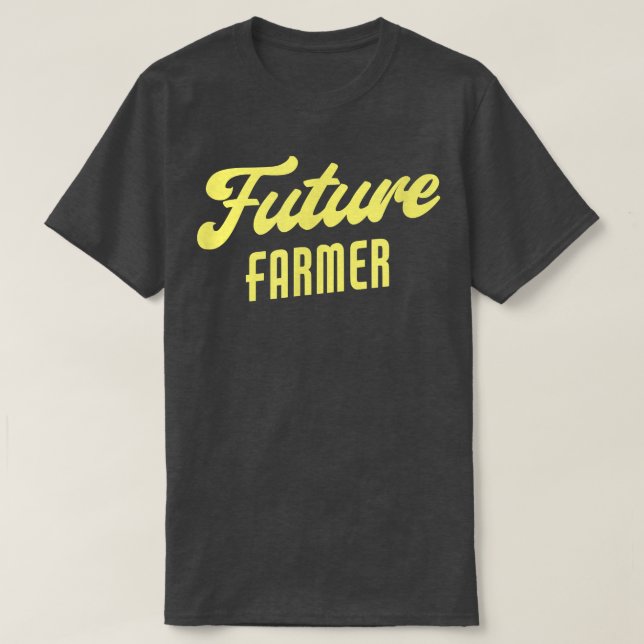 Future Farmer Funny Farmer  T-Shirt (Design Front)