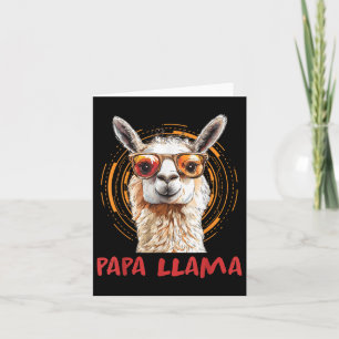 Future Father Papa Llama Fatherhood Funny Soon-to- Card