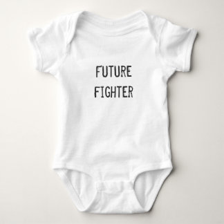 Future fighter baby bodysuit