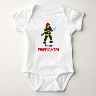 Future Firefighter Baby Bodysuit