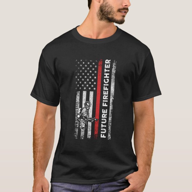 Future Firefighter Firefighter T-Shirt (Front)