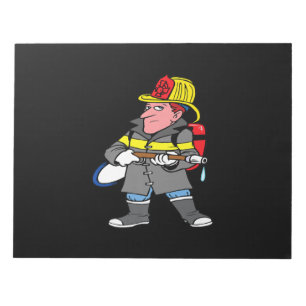 Future Firefighter Hose Jacket & Helmet Rescue Notepad