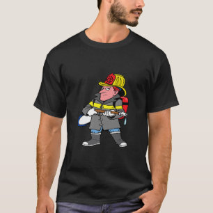 Future Firefighter Hose Jacket & Helmet Rescue T-Shirt