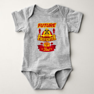 Future Firefighter Like My dad Baby Bodysuit