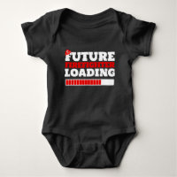 Future Firefighter Loading Black Bodysuit T-shirt