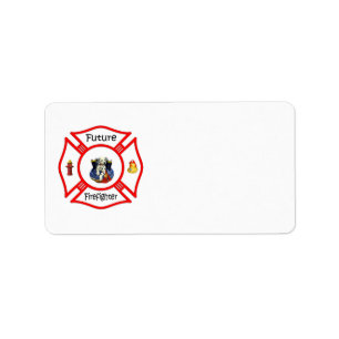 Future Firefighter Red Maltese Label