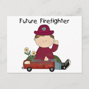 Future Firefighter Tshirts and Gifts Postcard