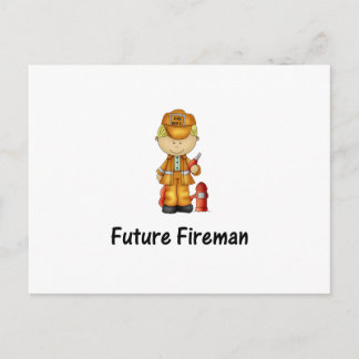 future fireman (2) postcard
