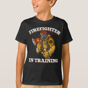 Future Fireman Cool Boys and Girls Firefighter T-Shirt