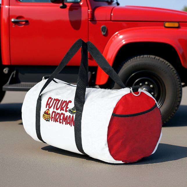Future Fireman Helmet Boots Duffle Bag (Creator Uploaded)