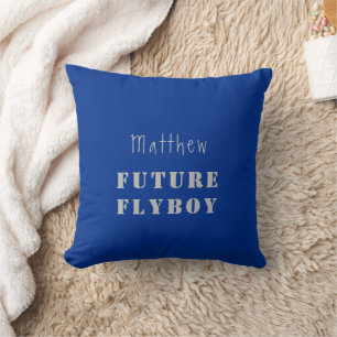 Future Flyboy Military Personalised   Cushion