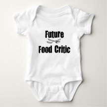Future Food Critic Baby Jersey Bodysuit