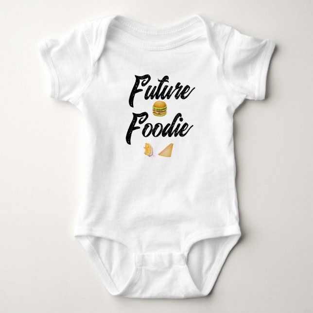 future Foodie Baby Food Bodysuit (Front)
