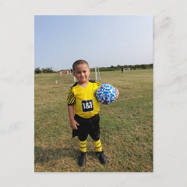 Future Football Star Postcard (Front)