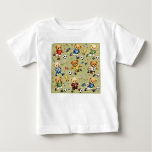 Future Footie Star Team Teddy Baby T-Shirt