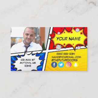 Future Foundation Superhero 2 Business Card