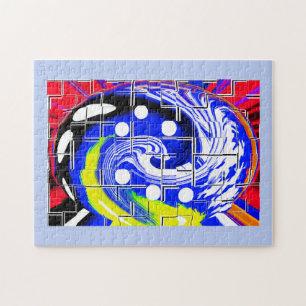 Future galaxy map jigsaw puzzle