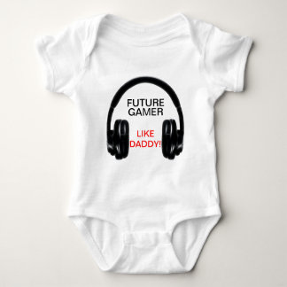 Future Gamer Like Daddy! Baby Bodysuit