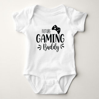Future gaming buddy baby bodysuit