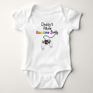 Future Gaming Buddy - Game Controller Personalised Baby Bodysuit