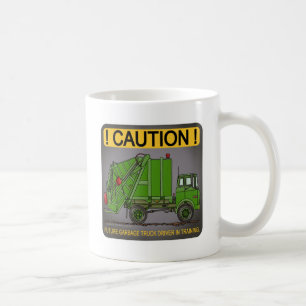 Future Garbage Truck Green Driver Coffee Mug