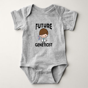 Future Geneticist Baby Boy Scientist Baby Bodysuit
