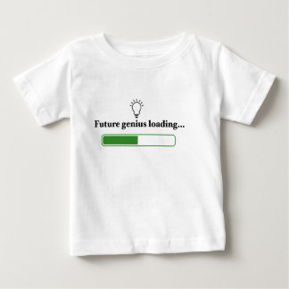 Future Genius Loading – Inspirational Tech & Learn Baby T-Shirt
