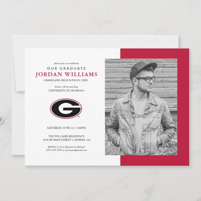 Future Georgia Grad Announcement (Front)