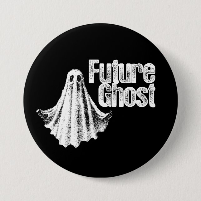 Future Ghost 7.5 Cm Round Badge (Front)