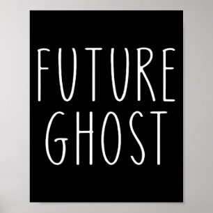 Future Ghost Diy Halloween Costume Poster