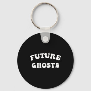 Future Ghost Funny Halloween Costume Key Ring