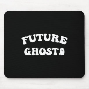 Future Ghost Funny Halloween Costume Mouse Pad