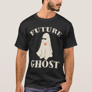 Future Ghost Funny Last Minute Retro Halloween Cos T-Shirt