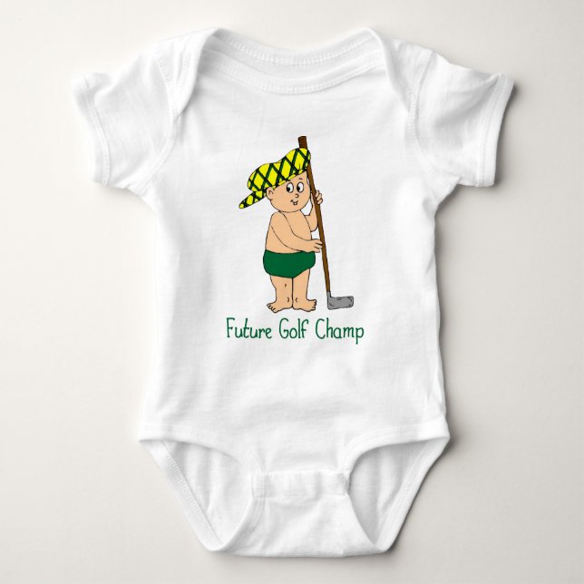 Future Golf Champ Baby Tees (Front)