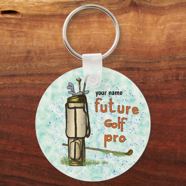 Future Golf Pro keychain (Front)