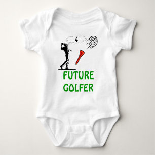 future golfer toddler t-shirt baby bodysuit