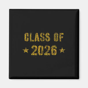 Future Graduation Cl Of 2026 Girl 9th Gr Leopard P Magnet