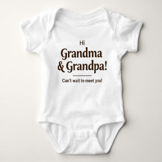 “Future Grandbaby Bodysuit” simple, cute design Baby Bodysuit