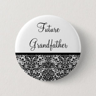 Future Grandfather 6 Cm Round Badge