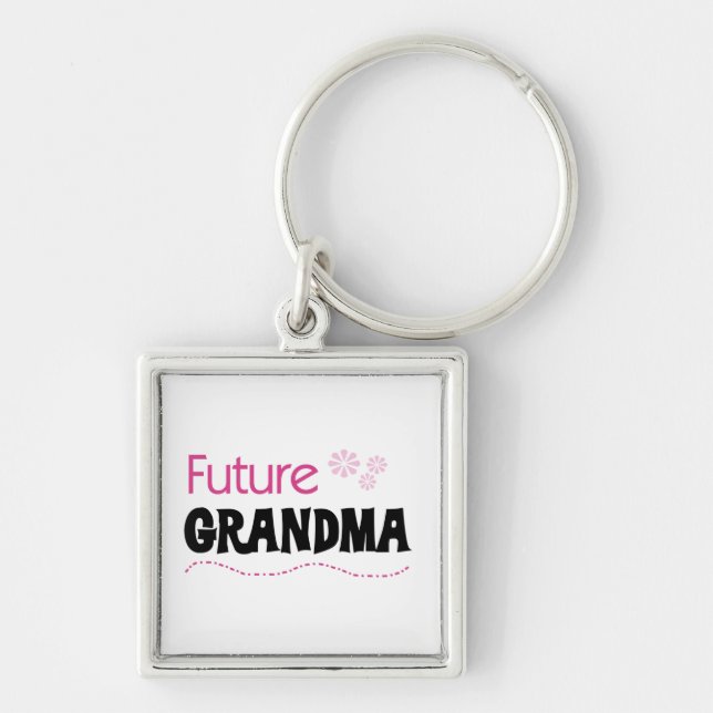 Future Grandma Gifts Key Ring (Front)
