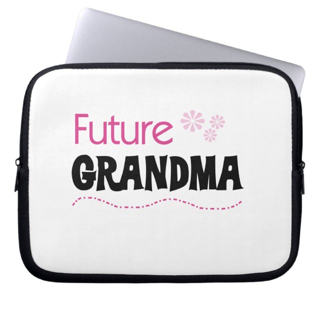Future Grandma Gifts Laptop Sleeve (Front)